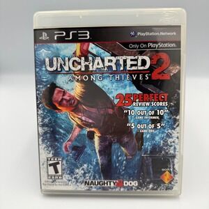 Uncharted 2 Among Thieves PS3 Playstation 3‎ COMPLETE